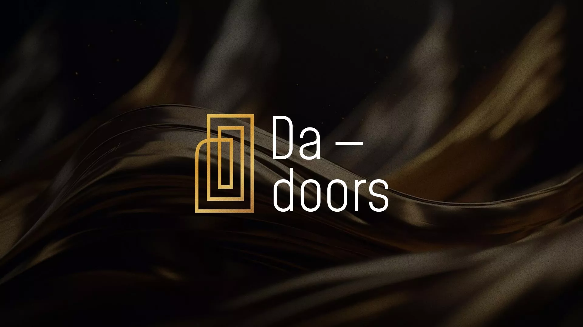 Разработка логотипа для компании «DA-DOORS» в Курлово